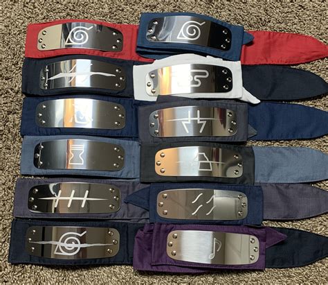 authentic naruto headbands.